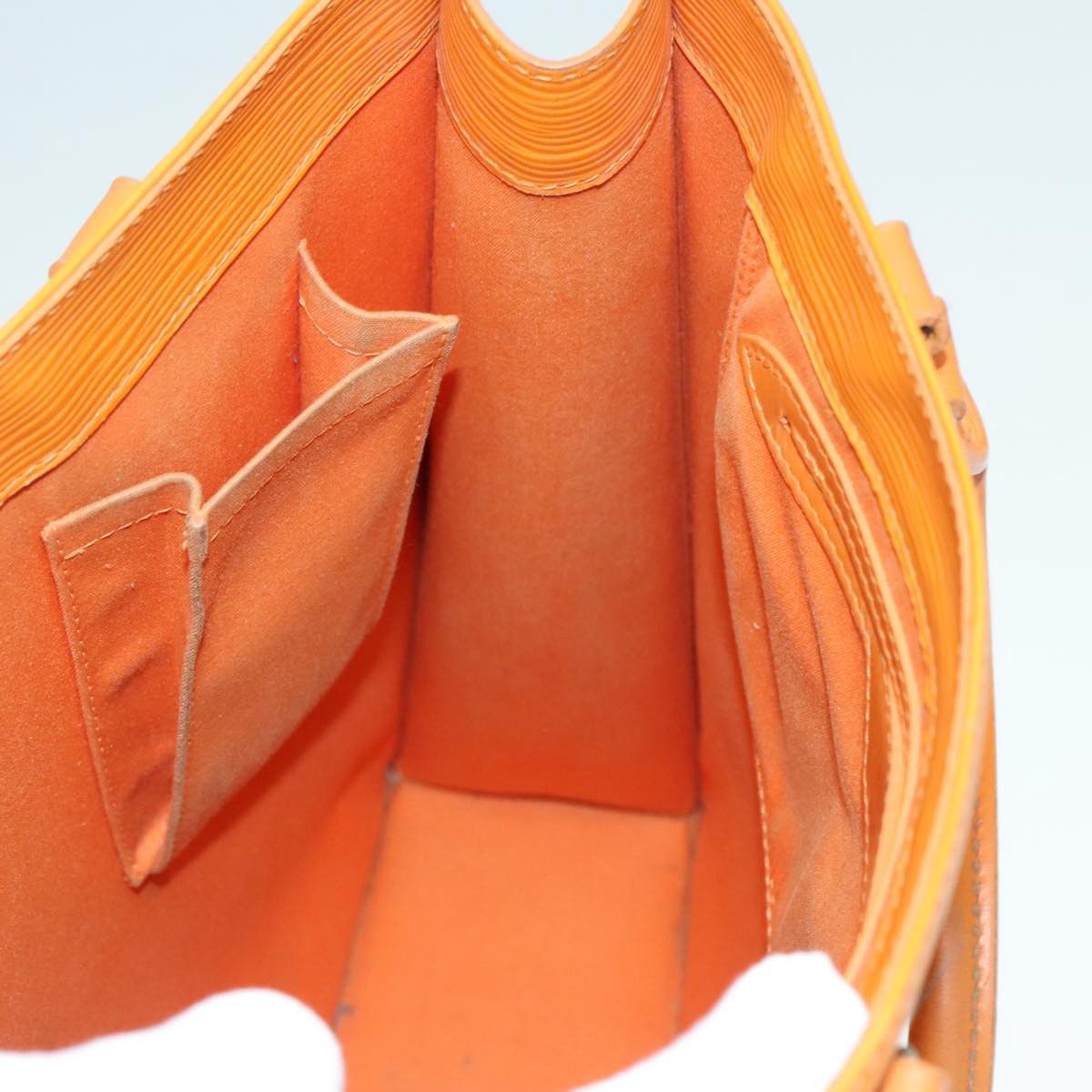 Louis Vuitton Sac Plat Orange Leather Tote Bag (Pre-Owned) Size ONE SIZE - 20 Thumbnail