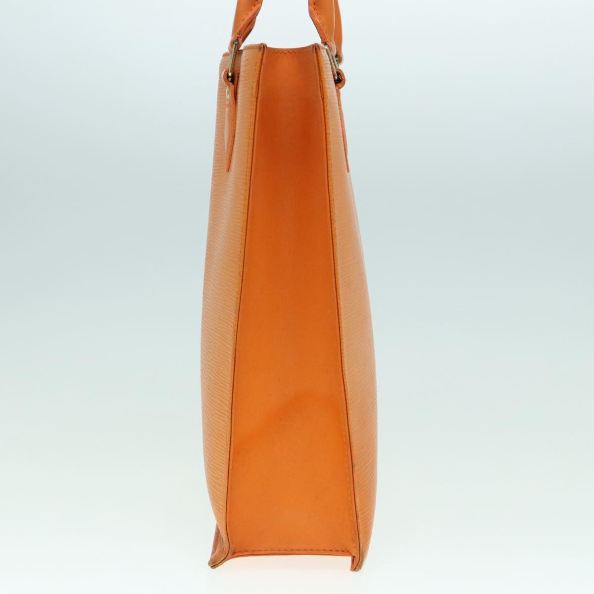 Louis Vuitton Sac Plat Orange Leather Tote Bag (Pre-Owned) Size ONE SIZE - 3 Thumbnail