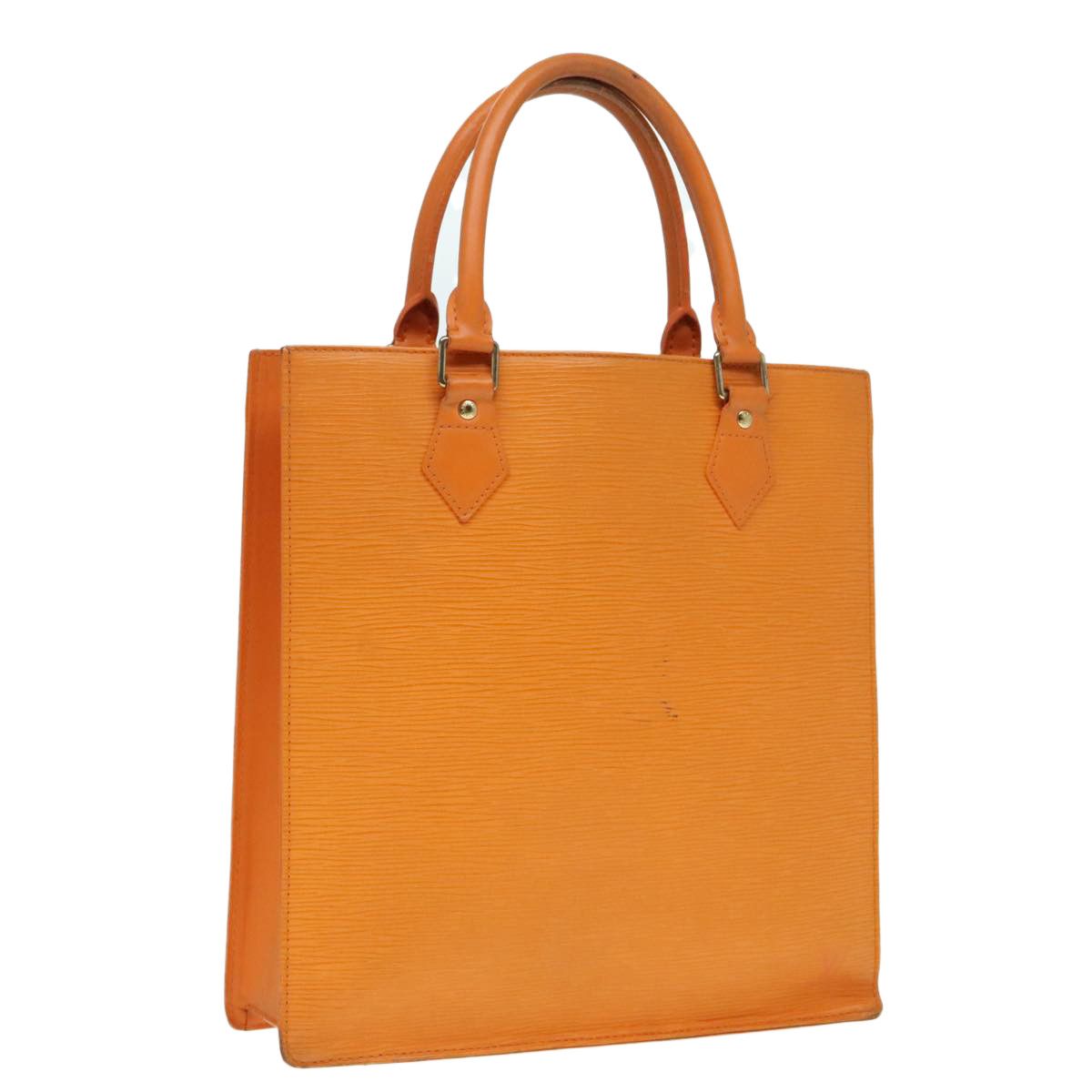 Louis Vuitton Sac Plat Orange Leather Tote Bag (Pre-Owned) Size ONE SIZE - 15 Thumbnail