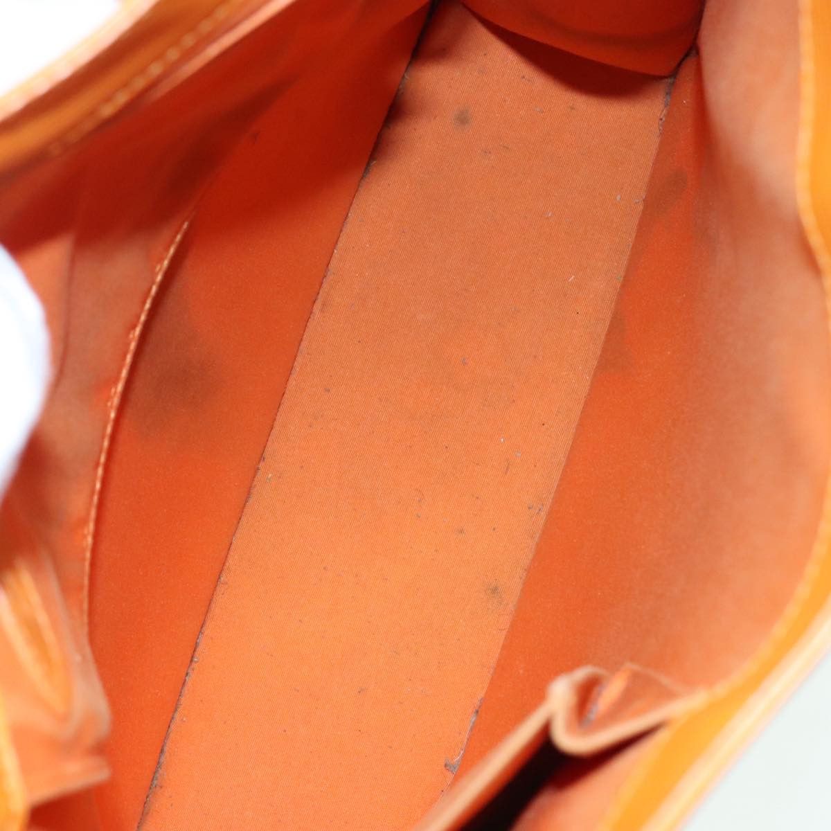 Louis Vuitton Sac Plat Orange Leather Tote Bag (Pre-Owned) Size ONE SIZE - 11 Thumbnail
