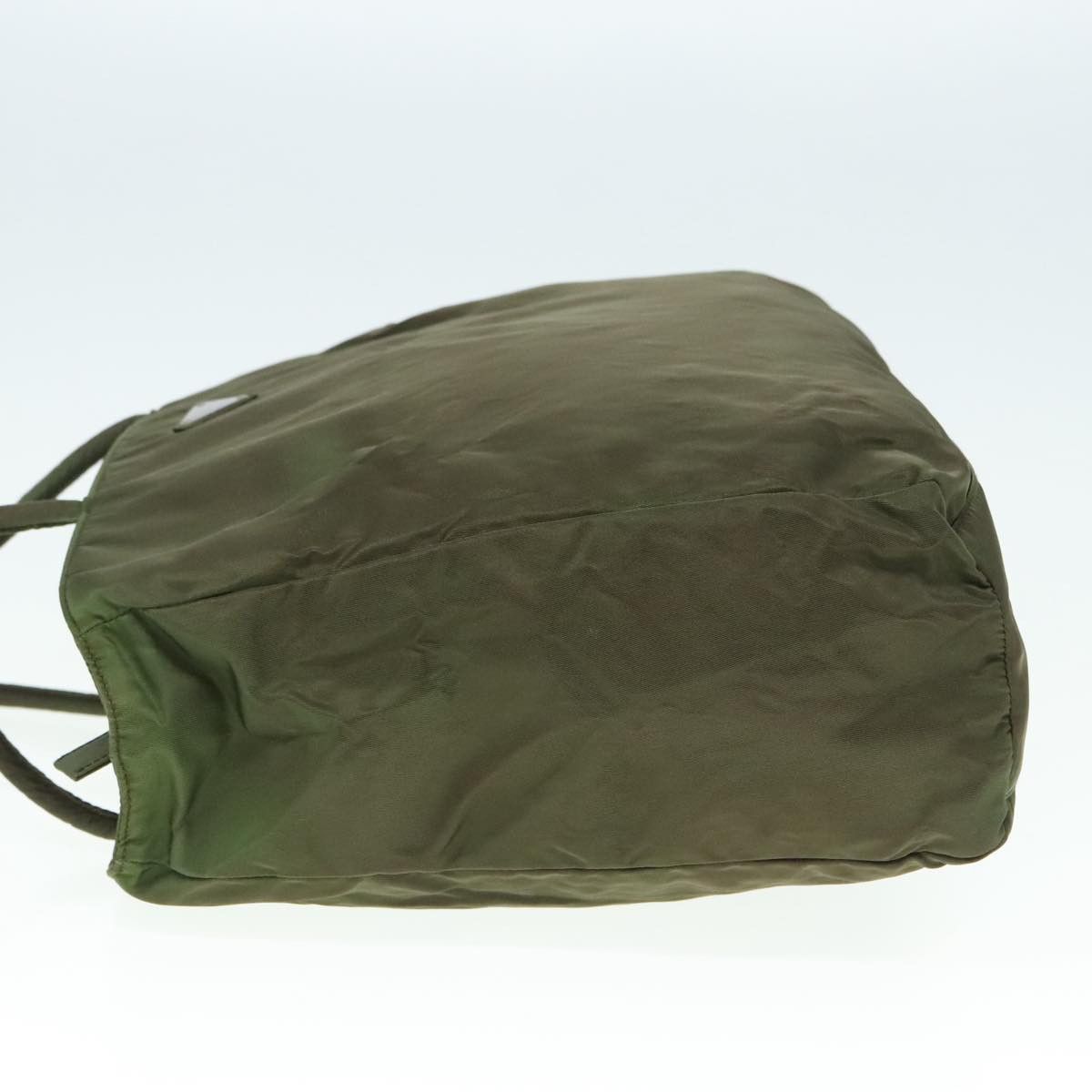 Prada Tessuto Green Synthetic Tote Bag (Pre-Owned) Size ONE SIZE - 4 Thumbnail