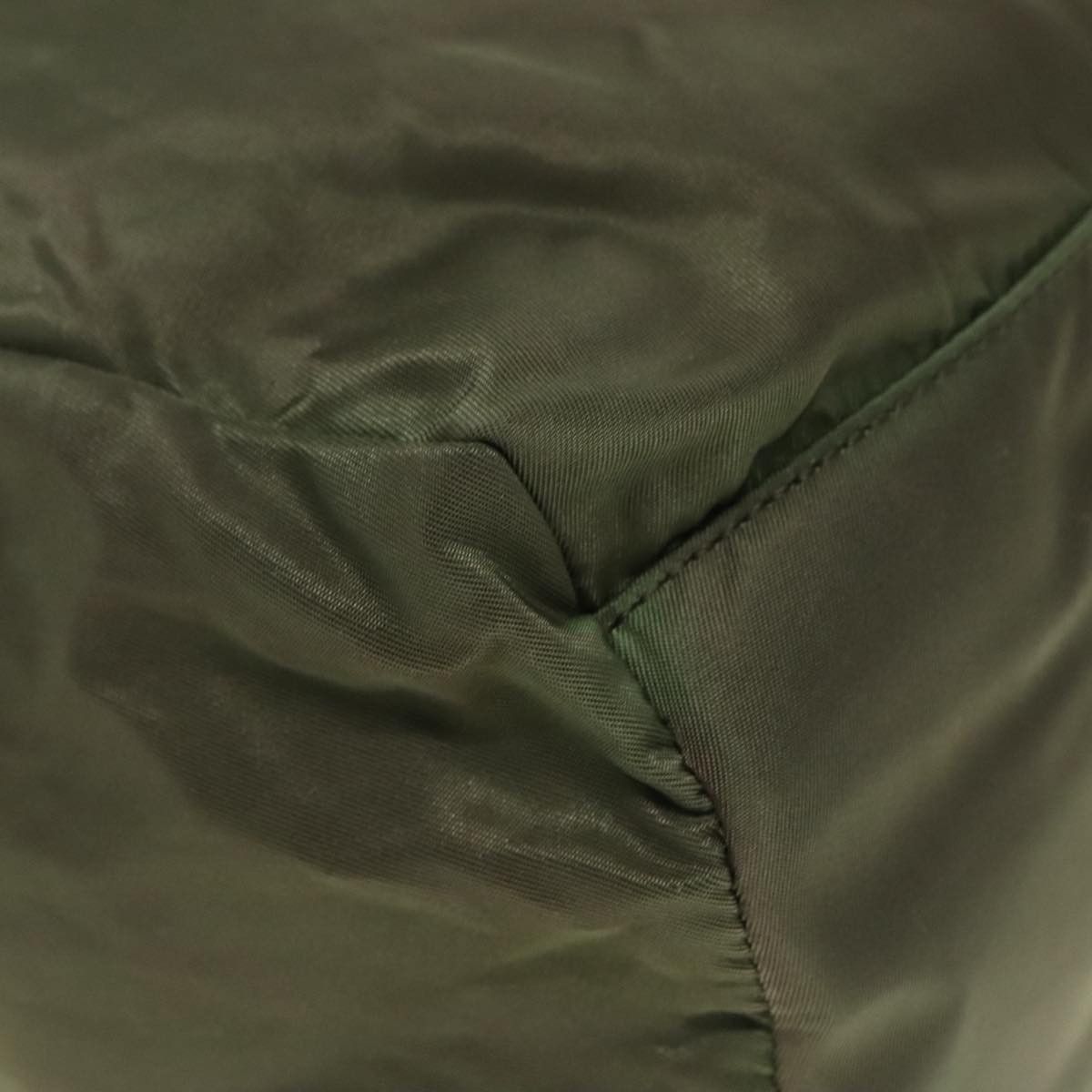 Prada Tessuto Green Synthetic Tote Bag (Pre-Owned) Size ONE SIZE - 7 Thumbnail