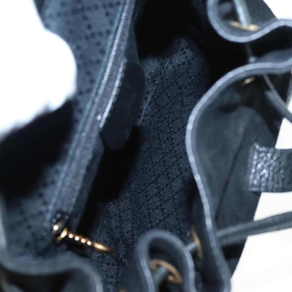 Gucci Bamboo Black Suede Backpack Bag (Pre-Owned) Size ONE SIZE - 11 Thumbnail