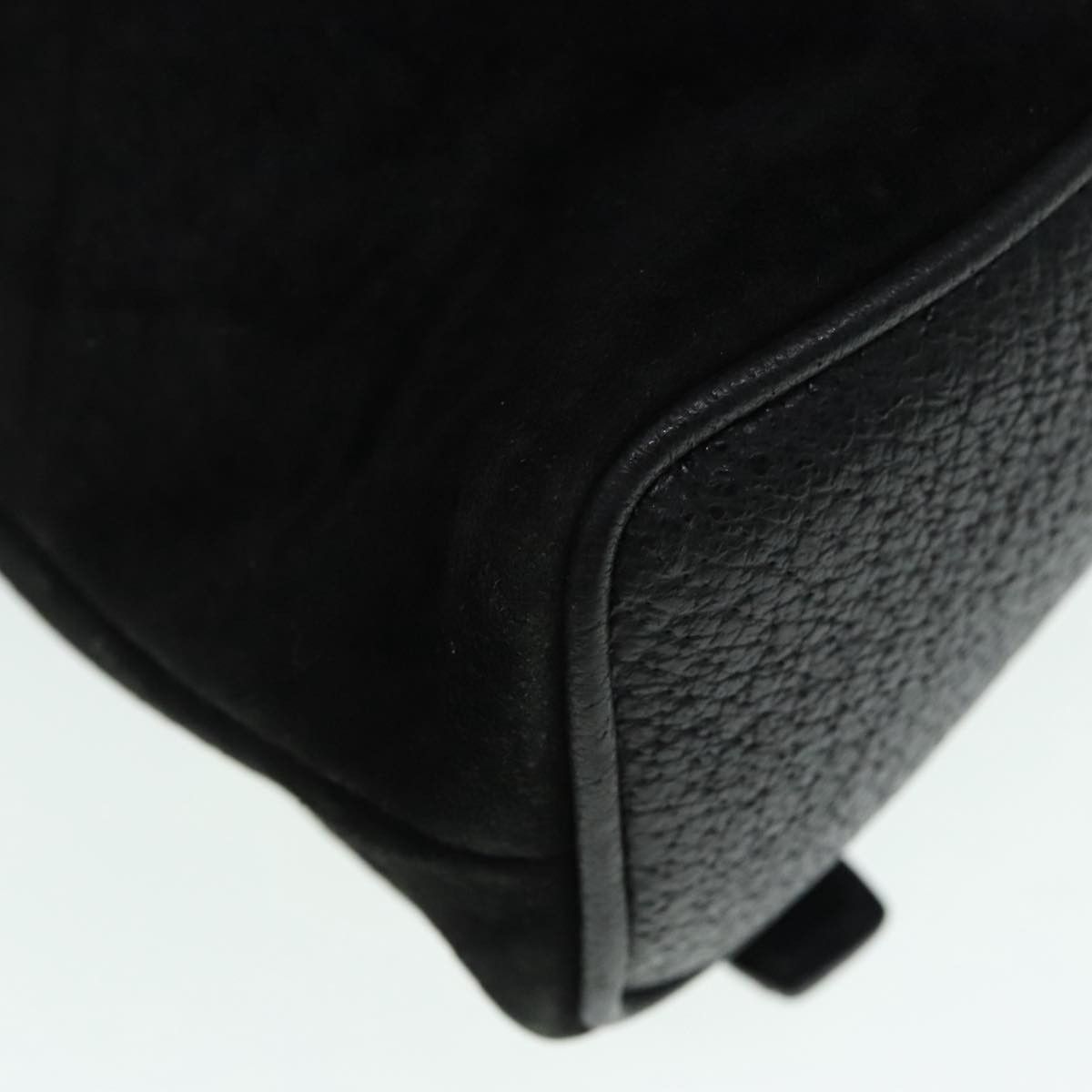 Gucci Bamboo Black Suede Backpack Bag (Pre-Owned) Size ONE SIZE - 7 Thumbnail