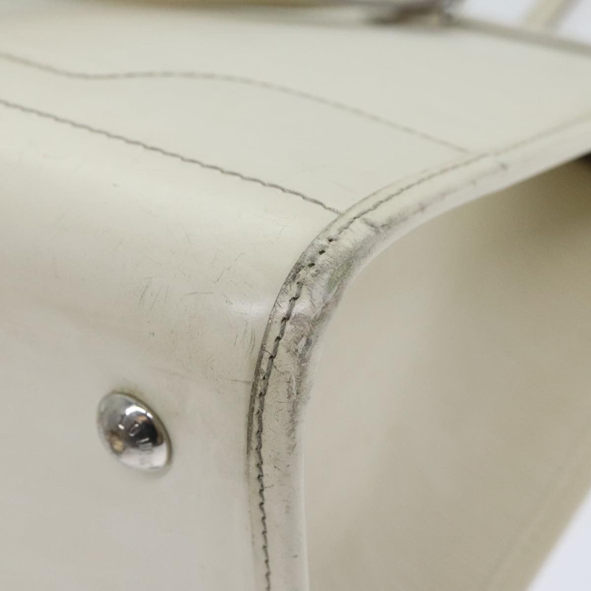 Louis Vuitton Madelaine Ecru Leather Handbag (Pre-Owned) Size ONE SIZE - 10 Thumbnail