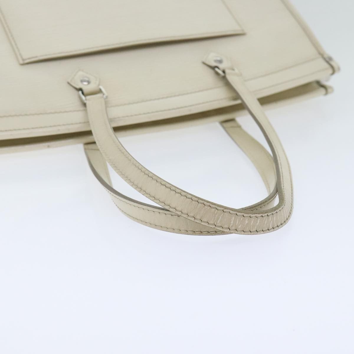 Louis Vuitton Madelaine Ecru Leather Handbag (Pre-Owned) Size ONE SIZE - 5 Thumbnail