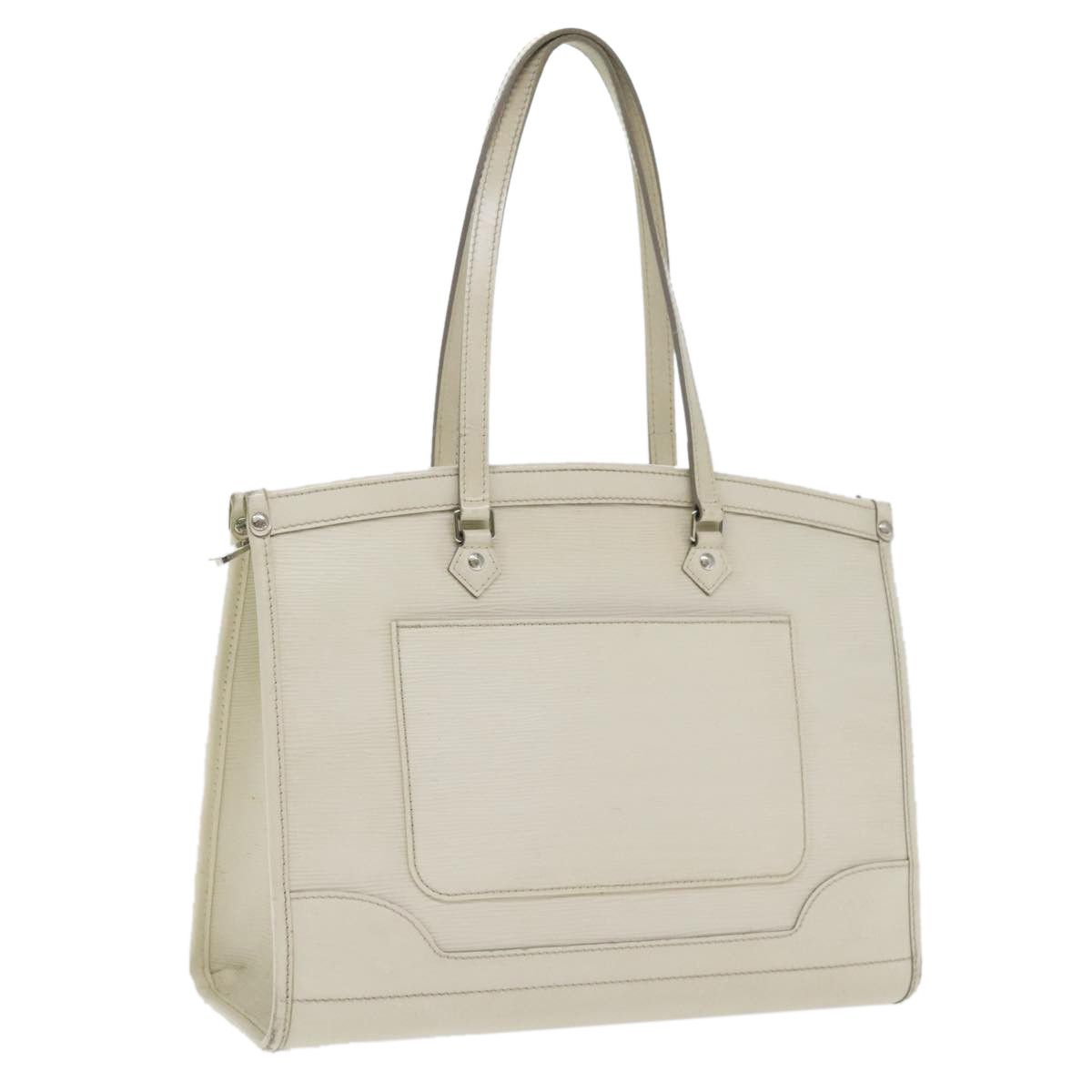 Louis Vuitton Madelaine Ecru Leather Handbag (Pre-Owned) Size ONE SIZE - 17 Thumbnail