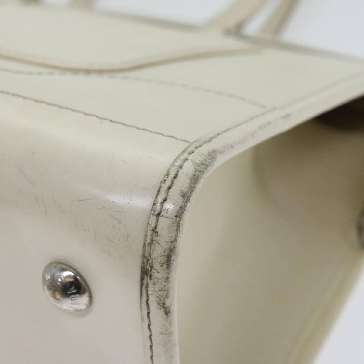 Louis Vuitton Madelaine Ecru Leather Handbag (Pre-Owned) Size ONE SIZE - 8 Thumbnail