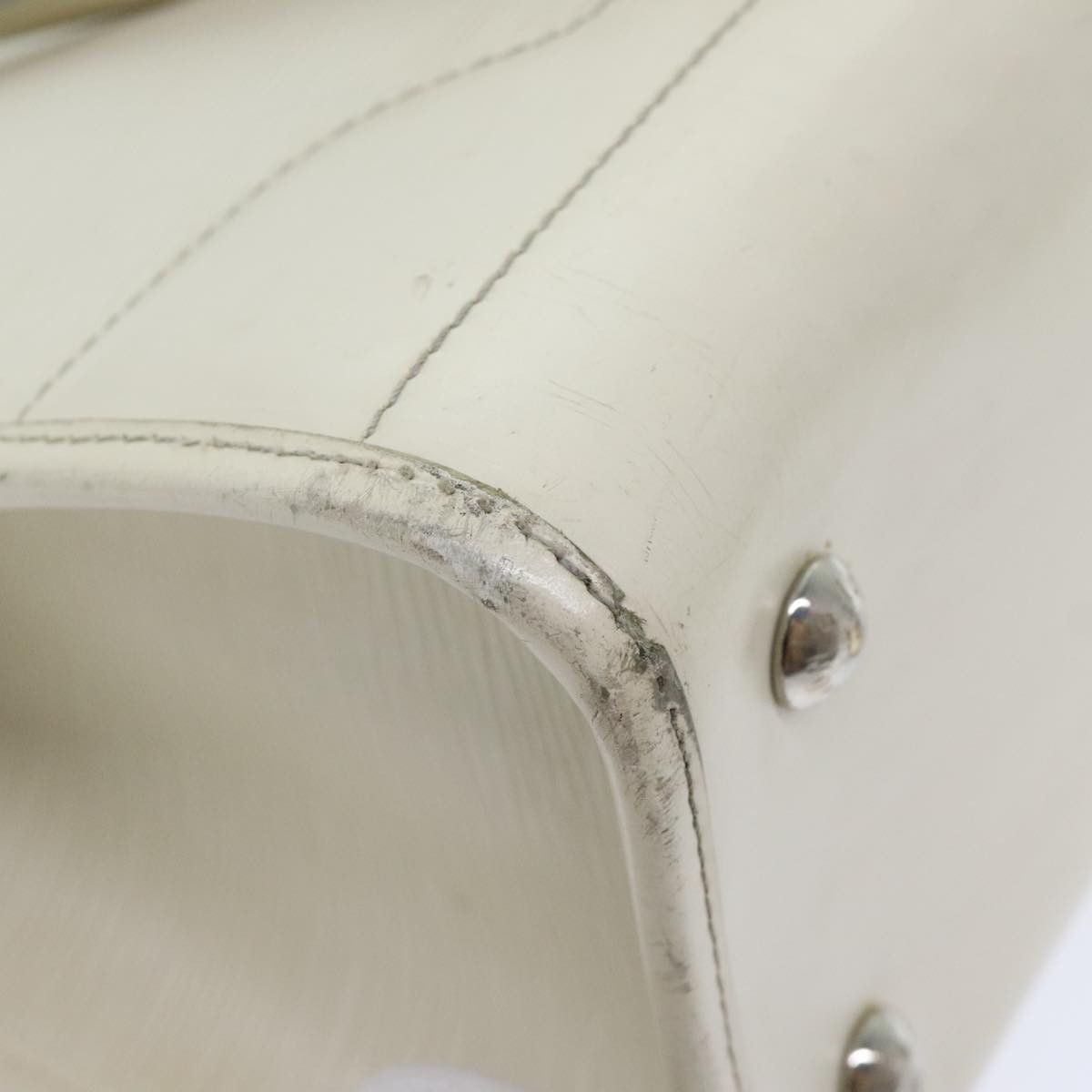 Louis Vuitton Madelaine Ecru Leather Handbag (Pre-Owned) Size ONE SIZE - 7 Thumbnail