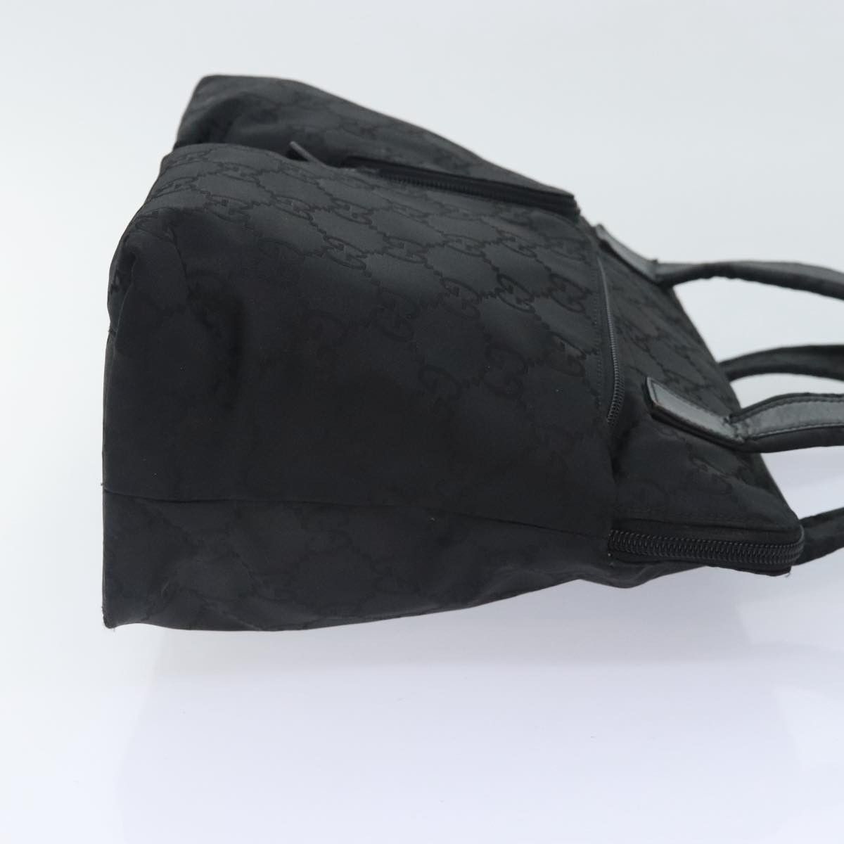 Gucci ssima Black Canvas Shoulder Bag (Pre-Owned) Size ONE SIZE - 3 Thumbnail