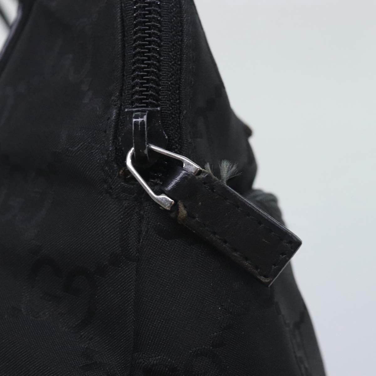 Gucci ssima Black Canvas Shoulder Bag (Pre-Owned) Size ONE SIZE - 6 Thumbnail