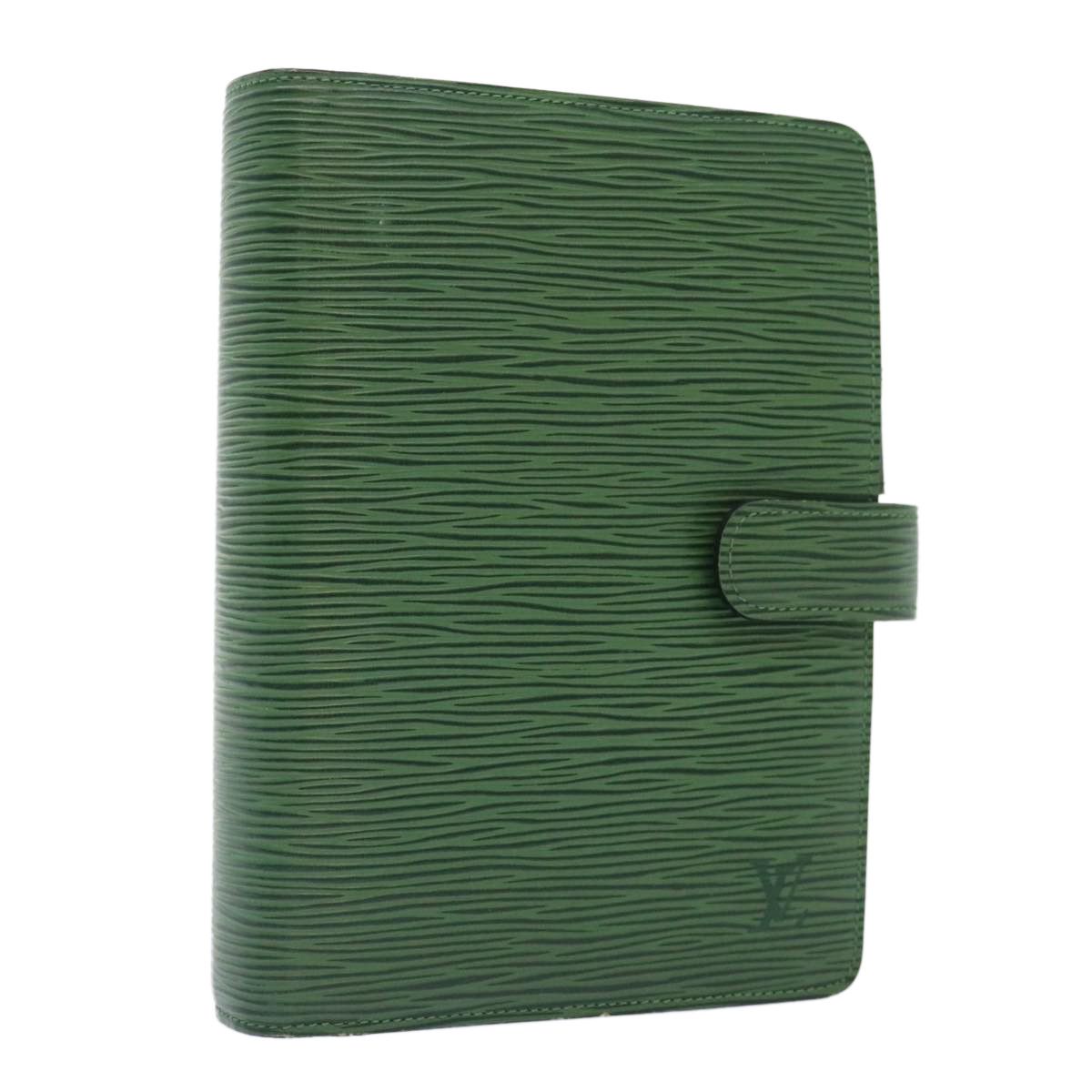 Louis Vuitton Agenda Mm Green Leather Wallet (Pre-Owned) Size ONE SIZE - 14 Thumbnail