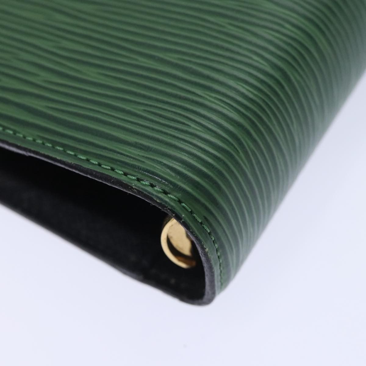 Louis Vuitton Agenda Mm Green Leather Wallet (Pre-Owned) Size ONE SIZE - 6 Thumbnail