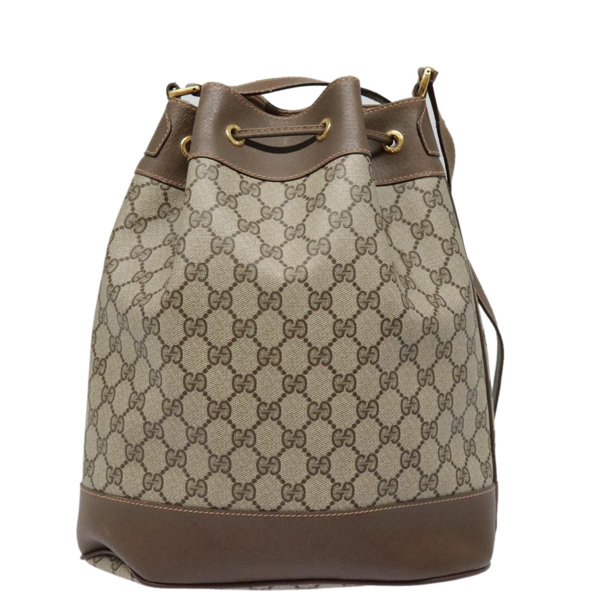 Gucci Beige Canvas Shoulder Bag (Pre-Owned) Size ONE SIZE - 2 Thumbnail