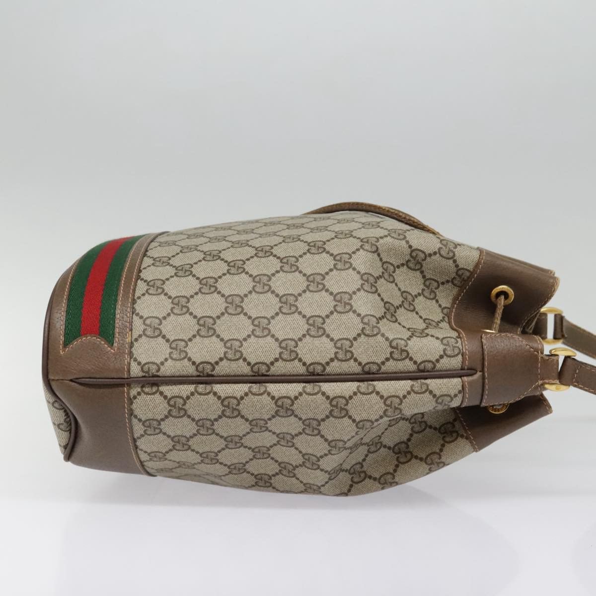 Gucci Beige Canvas Shoulder Bag (Pre-Owned) Size ONE SIZE - 4 Thumbnail