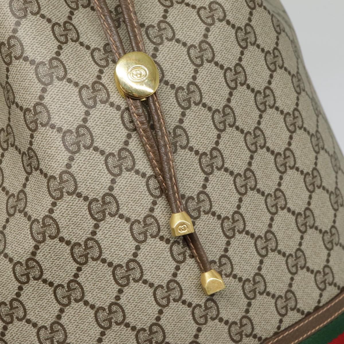 Gucci Beige Canvas Shoulder Bag (Pre-Owned) Size ONE SIZE - 18 Thumbnail