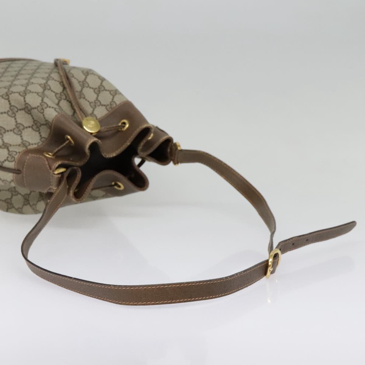 Gucci Beige Canvas Shoulder Bag (Pre-Owned) Size ONE SIZE - 5 Thumbnail