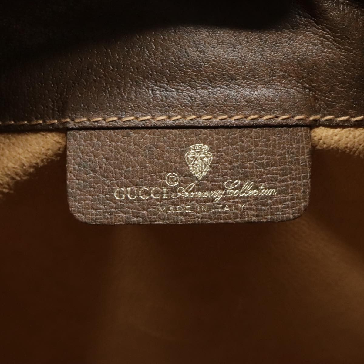 Gucci Beige Canvas Shoulder Bag (Pre-Owned) Size ONE SIZE - 12 Thumbnail