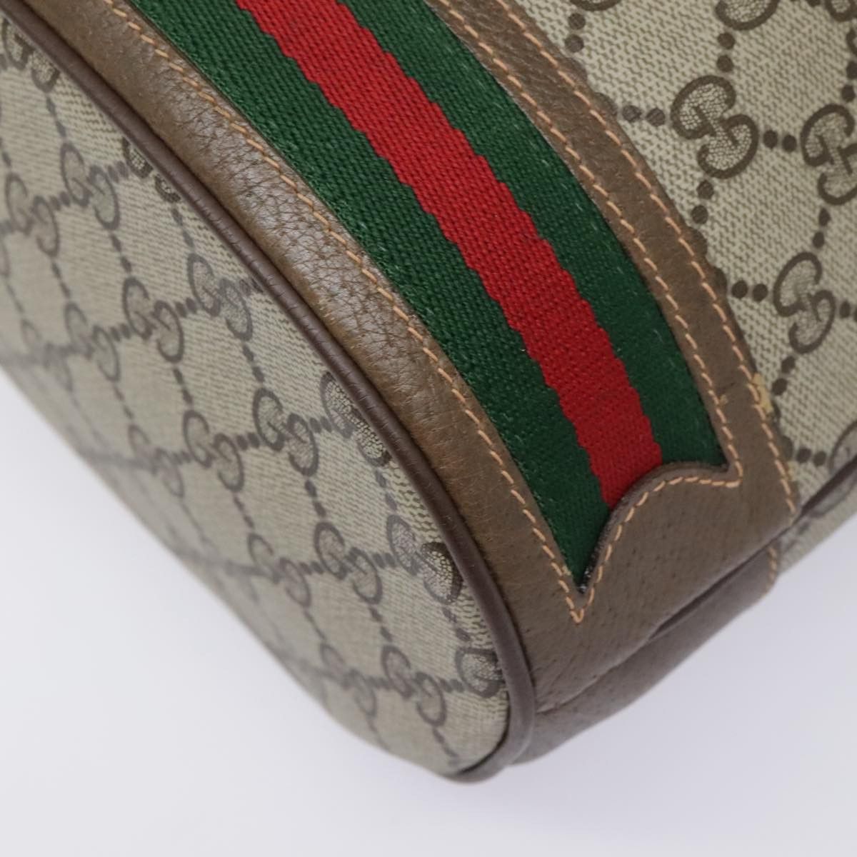 Gucci Beige Canvas Shoulder Bag (Pre-Owned) Size ONE SIZE - 7 Thumbnail