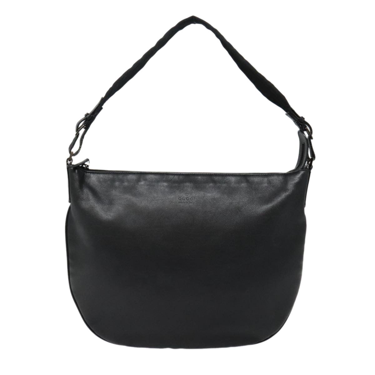 Gucci Demi Lune Black Leather Shoulder Bag (Pre-Owned) Size ONE SIZE - 16 Thumbnail