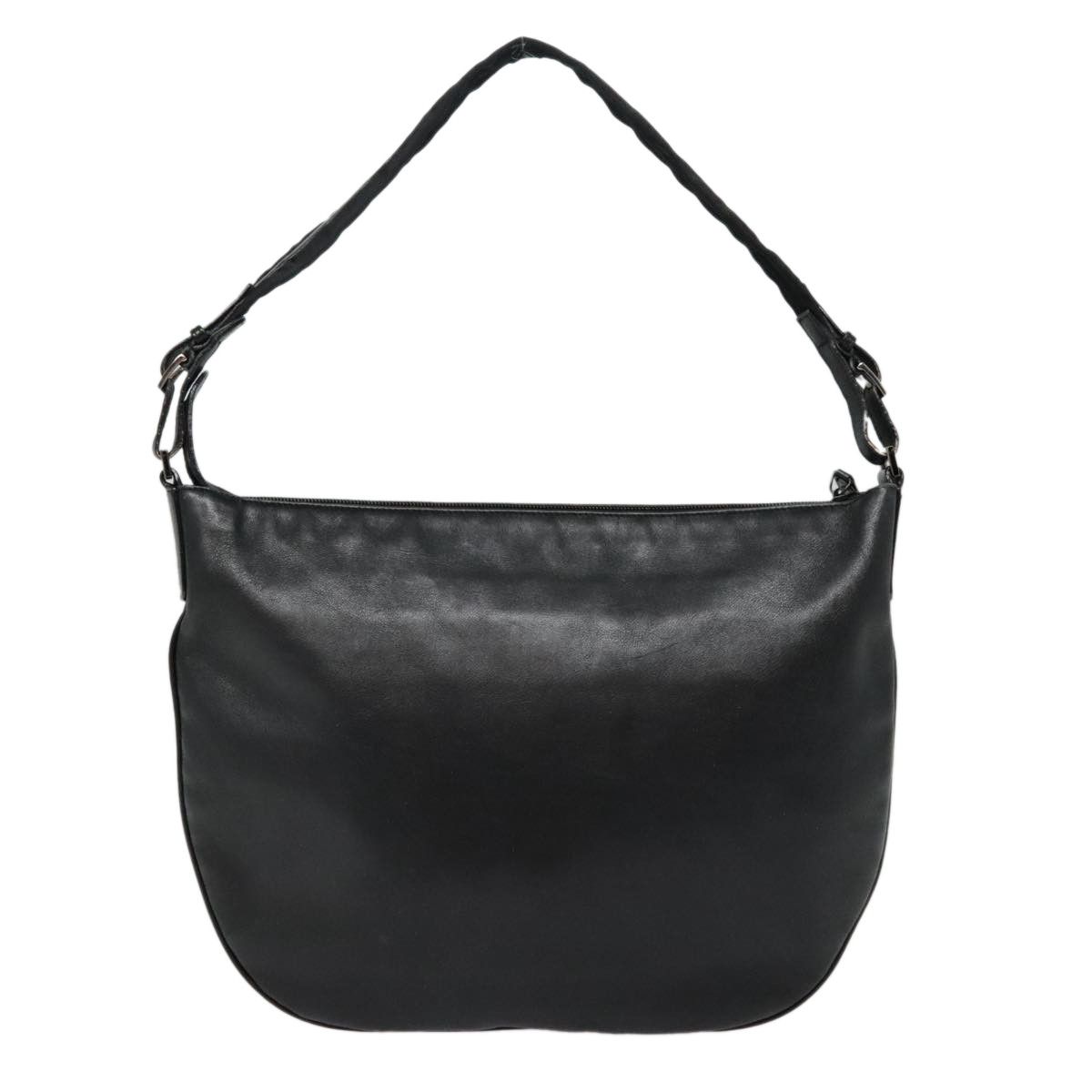 Gucci Demi Lune Black Leather Shoulder Bag (Pre-Owned) Size ONE SIZE - 2 Thumbnail