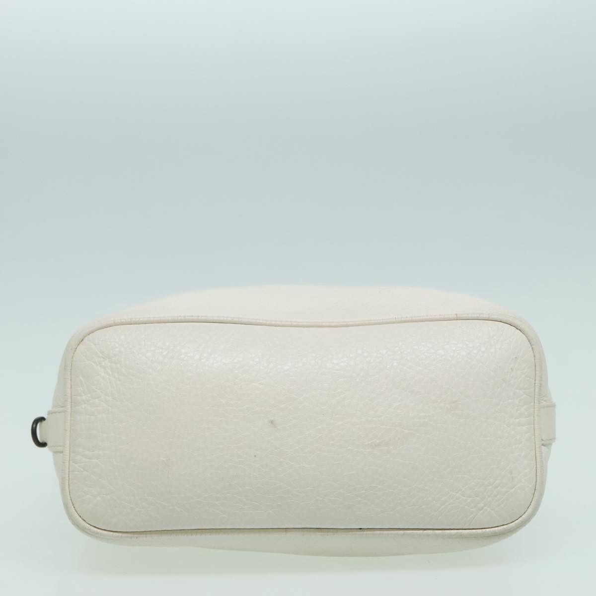 Bottega Veneta White Leather Handbag (Pre-Owned) Size ONE SIZE - 18 Thumbnail