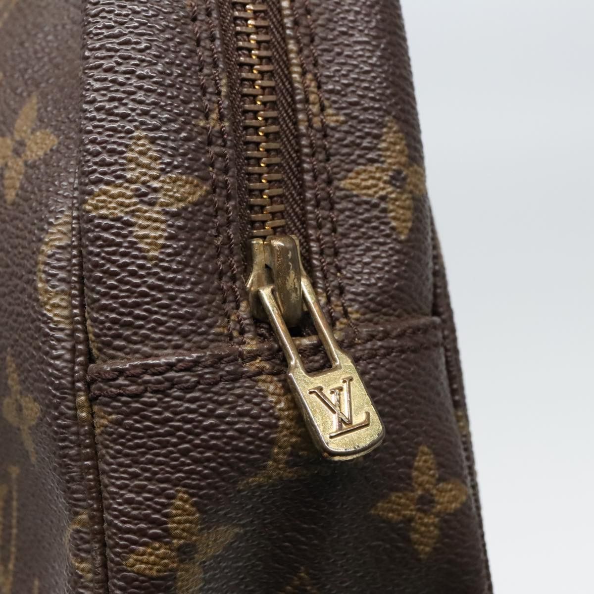 Louis Vuitton Truth Toilette 23 Brown Canvas Clutch Bag (Pre-Owned) Size ONE SIZE - 12 Thumbnail