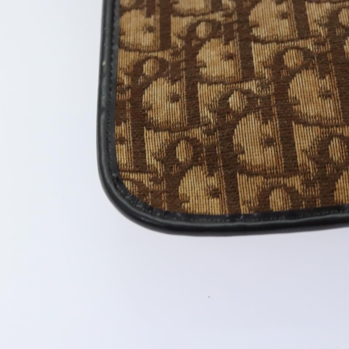 Dior Trotter Brown Canvas Clutch Bag (Pre-Owned) Size ONE SIZE - 9 Thumbnail