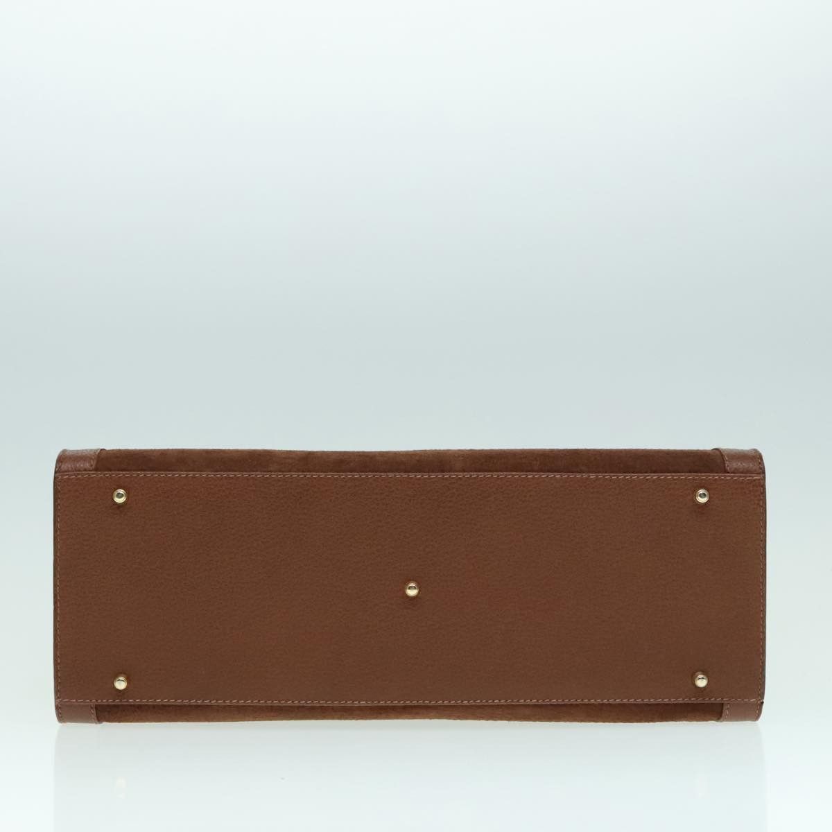 Gucci Bamboo Brown Leather Handbag (Pre-Owned) Size ONE SIZE - 17 Thumbnail