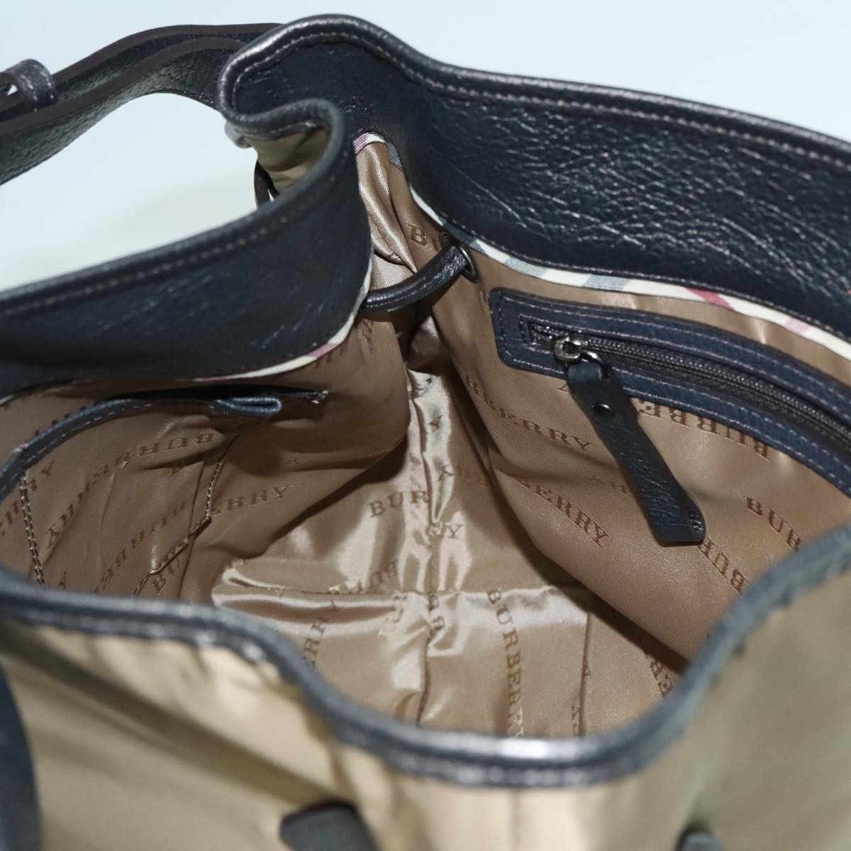 Burberry Brown Synthetic Shoulder Bag (Pre-Owned) Size ONE SIZE - 20 Thumbnail