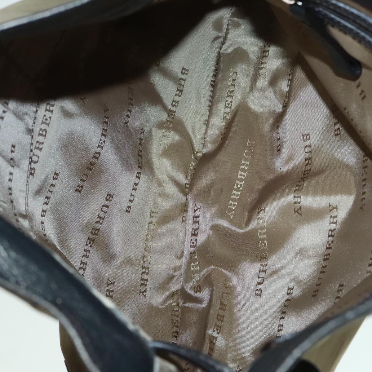 Burberry Brown Synthetic Shoulder Bag (Pre-Owned) Size ONE SIZE - 7 Thumbnail