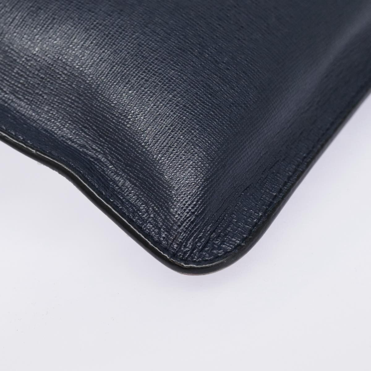 Fendi Monster Navy Canvas Clutch Bag (Pre-Owned) Size ONE SIZE - 7 Thumbnail