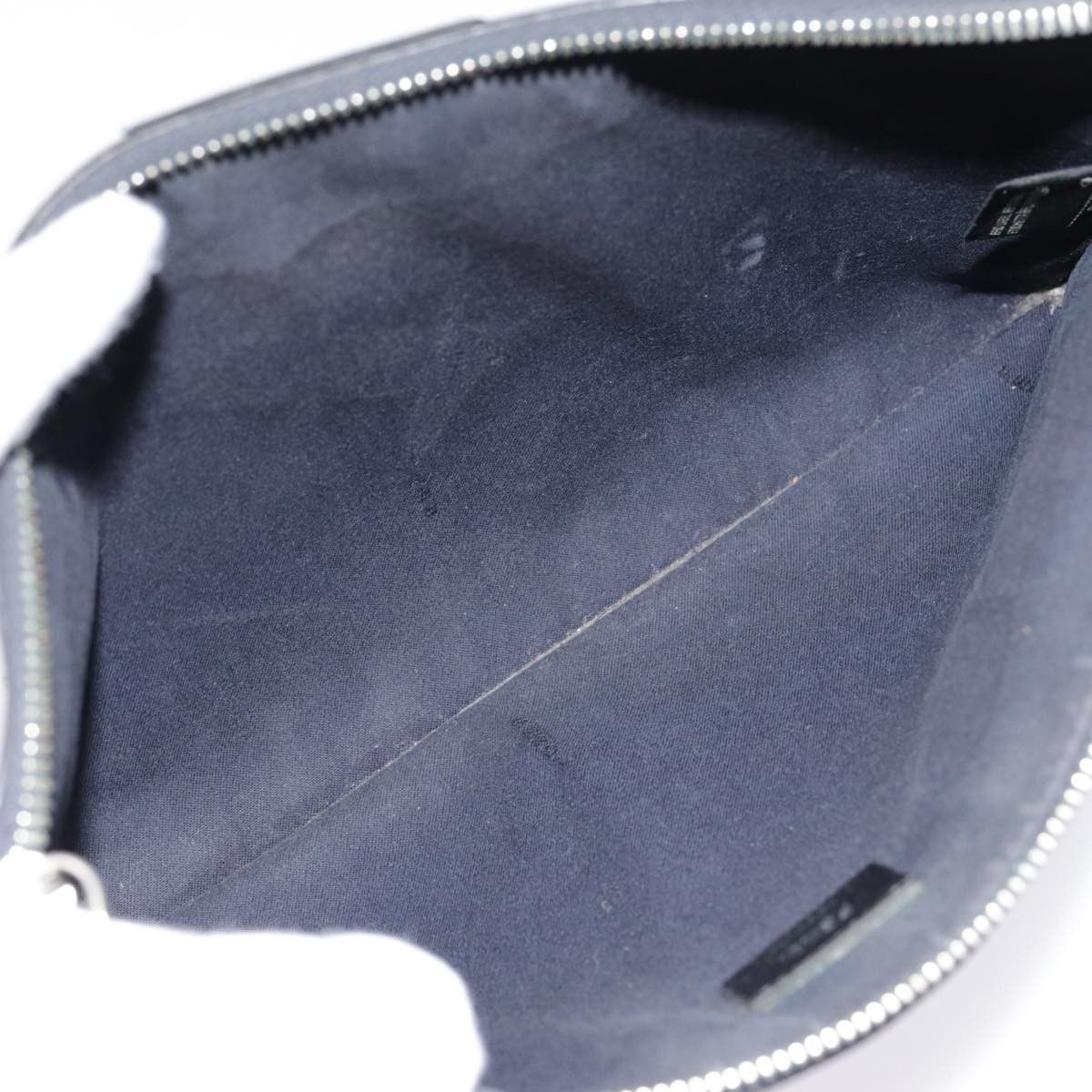 Fendi Monster Navy Canvas Clutch Bag (Pre-Owned) Size ONE SIZE - 10 Thumbnail