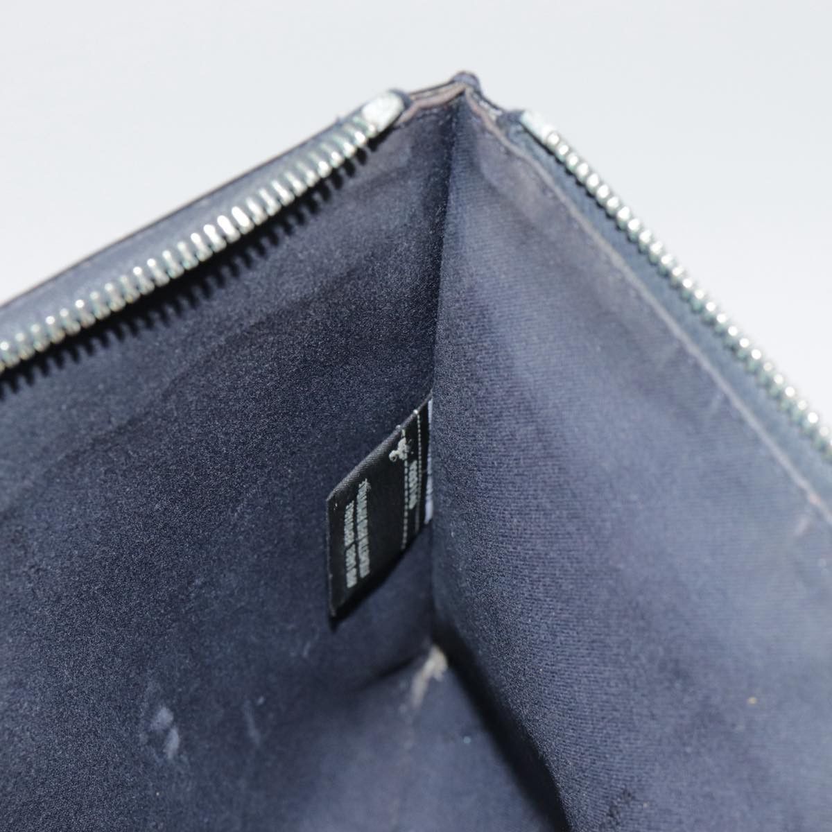 Fendi Monster Navy Canvas Clutch Bag (Pre-Owned) Size ONE SIZE - 16 Thumbnail