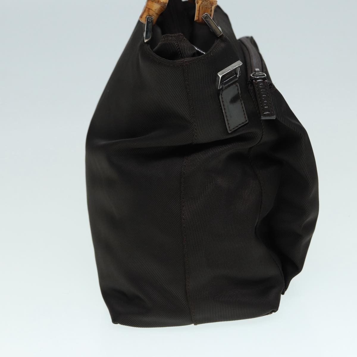 Gucci Bamboo Brown Synthetic Handbag (Pre-Owned) Size ONE SIZE - 14 Thumbnail