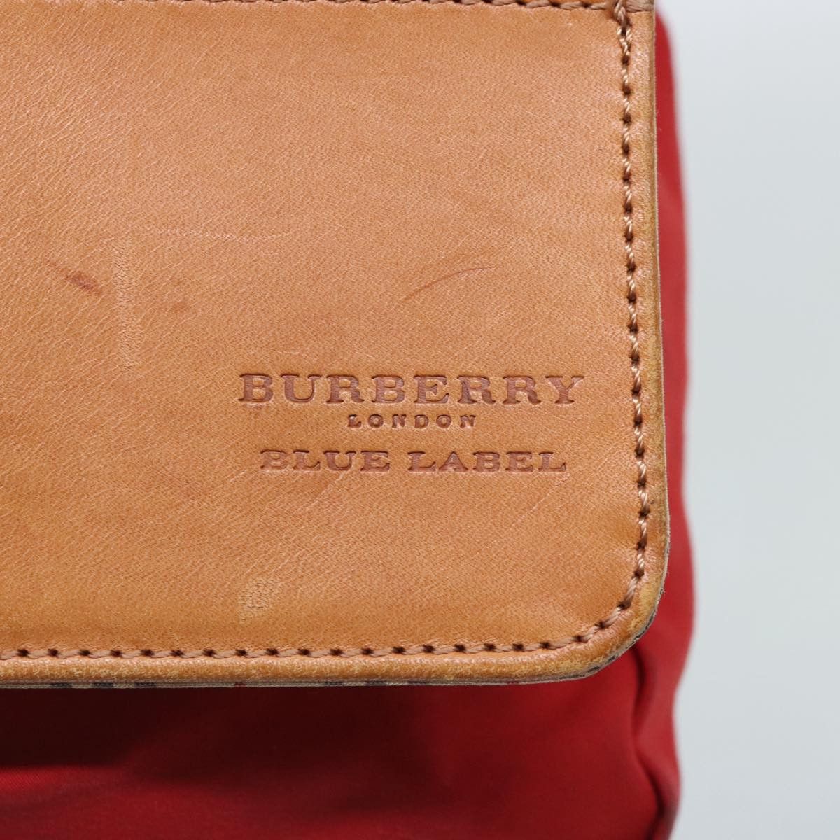 Burberry Red Synthetic Shoulder Bag (Pre-Owned) Size ONE SIZE - 13 Thumbnail