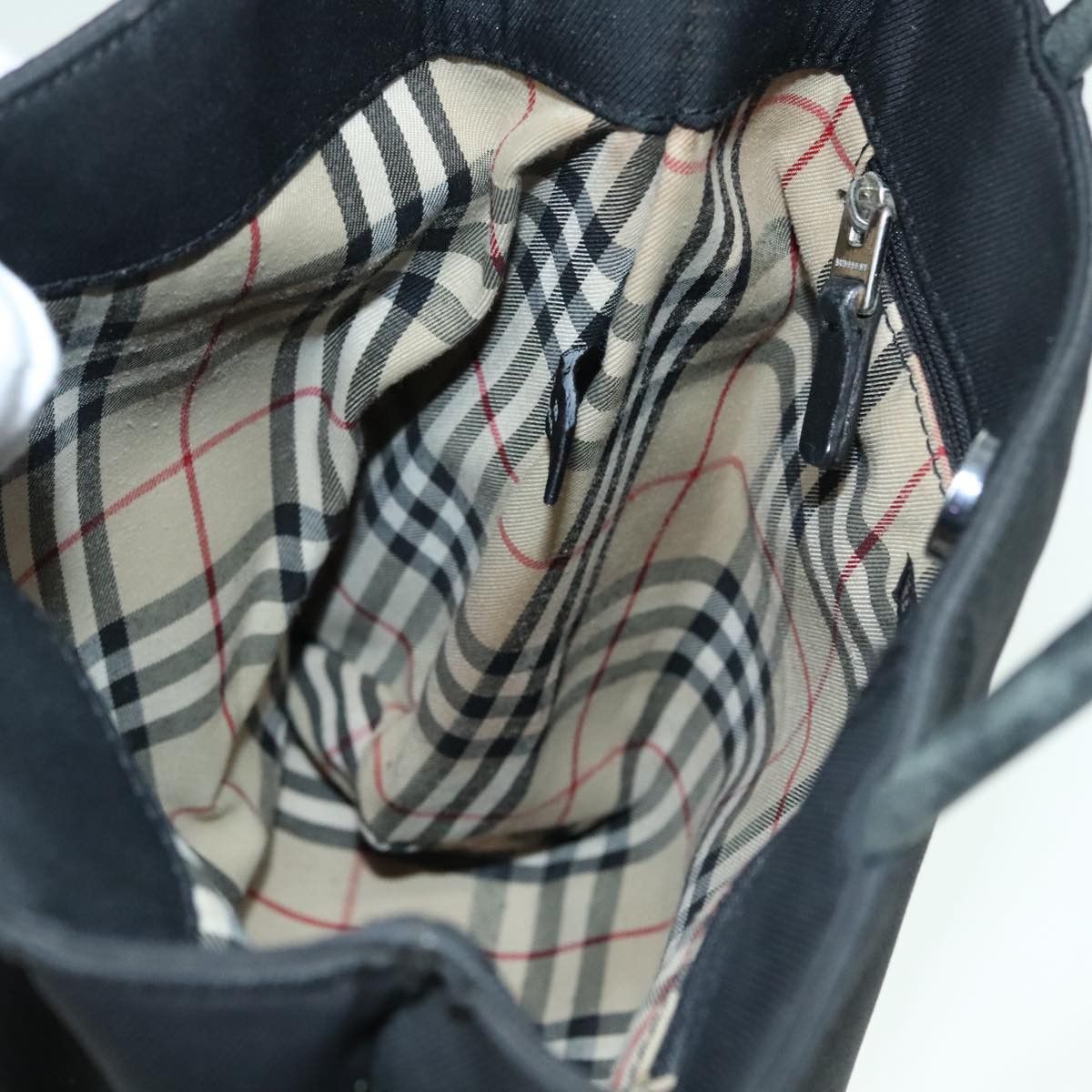 Burberry Black Canvas Handbag (Pre-Owned) Size ONE SIZE - 20 Thumbnail