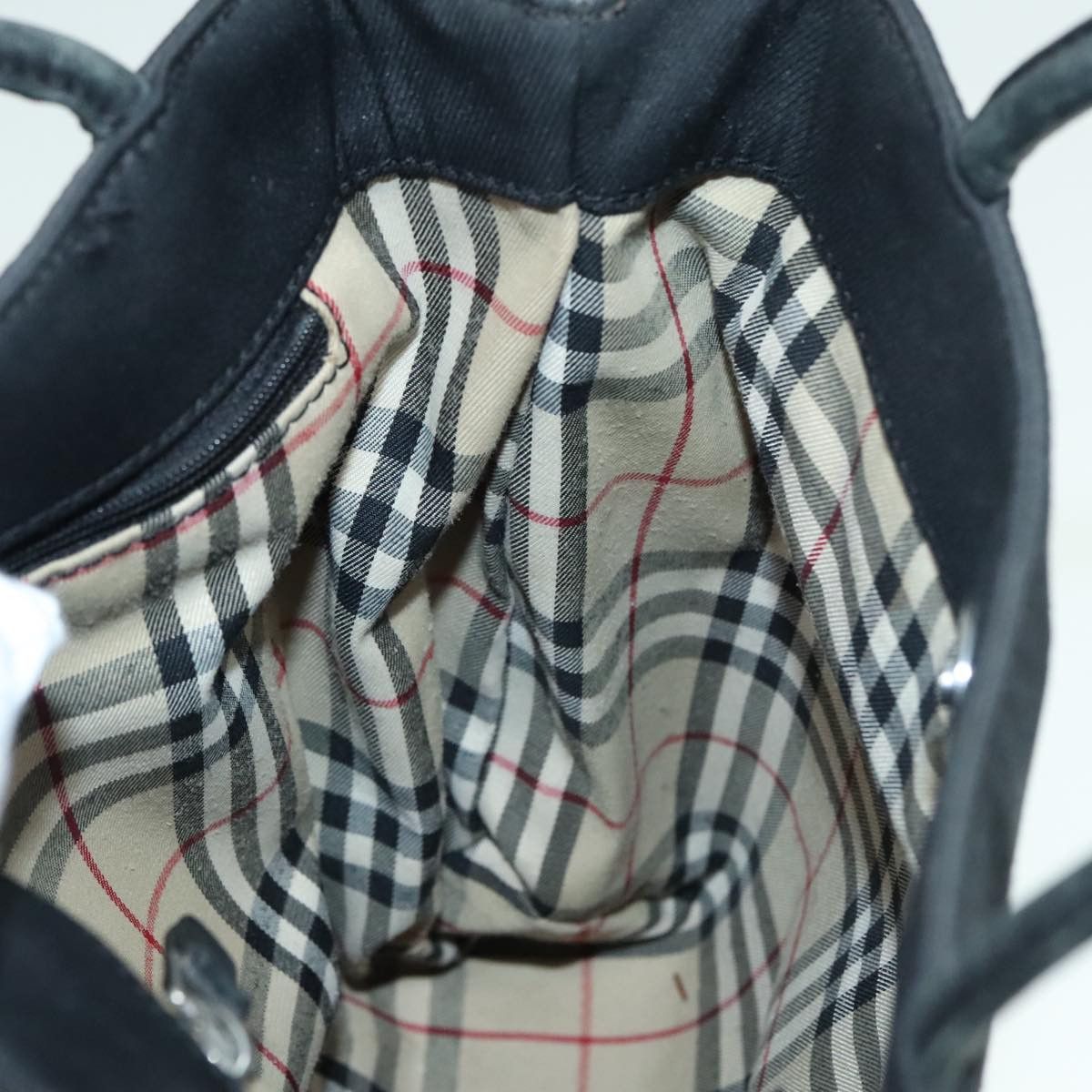 Burberry Black Canvas Handbag (Pre-Owned) Size ONE SIZE - 19 Thumbnail