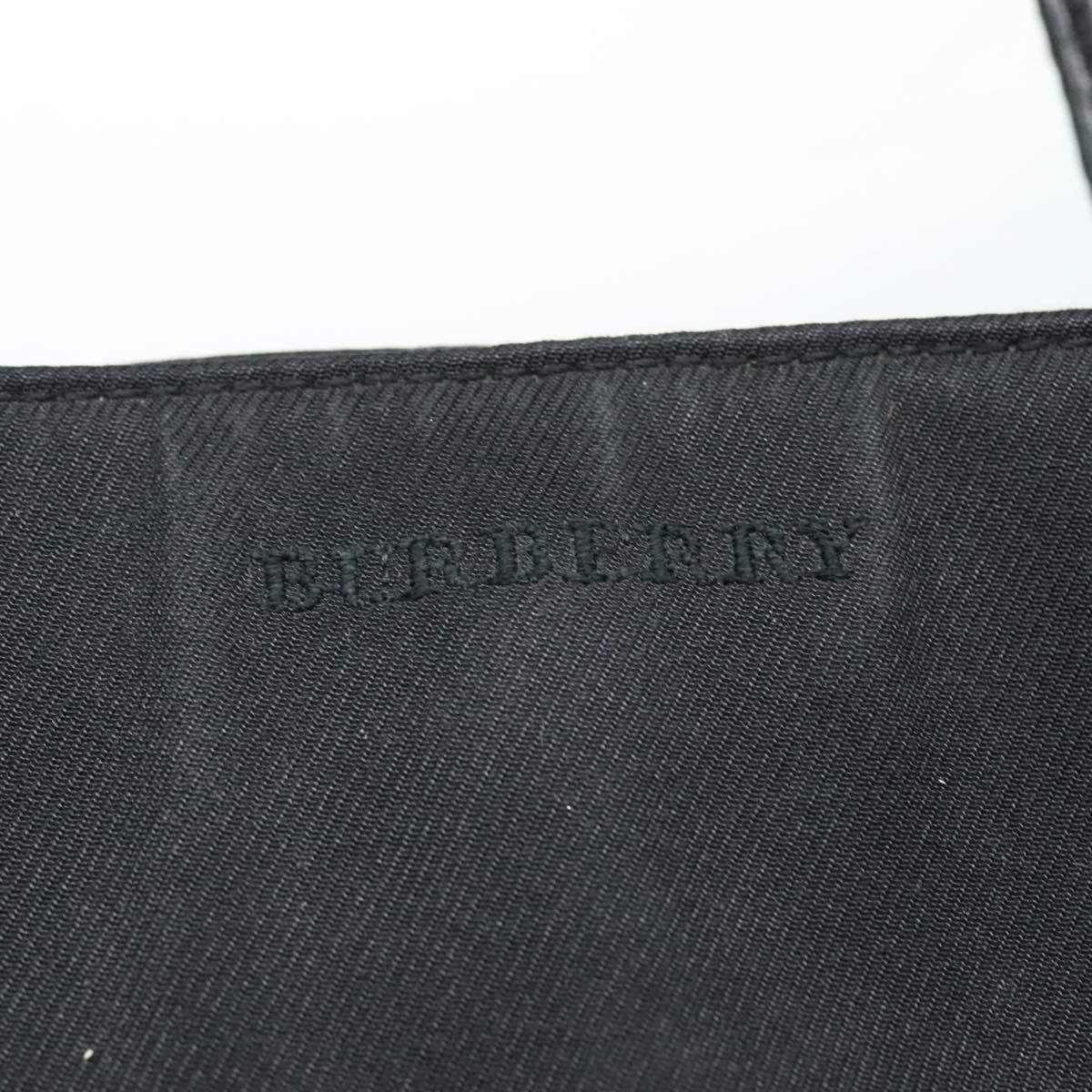 Burberry Black Canvas Handbag (Pre-Owned) Size ONE SIZE - 18 Thumbnail