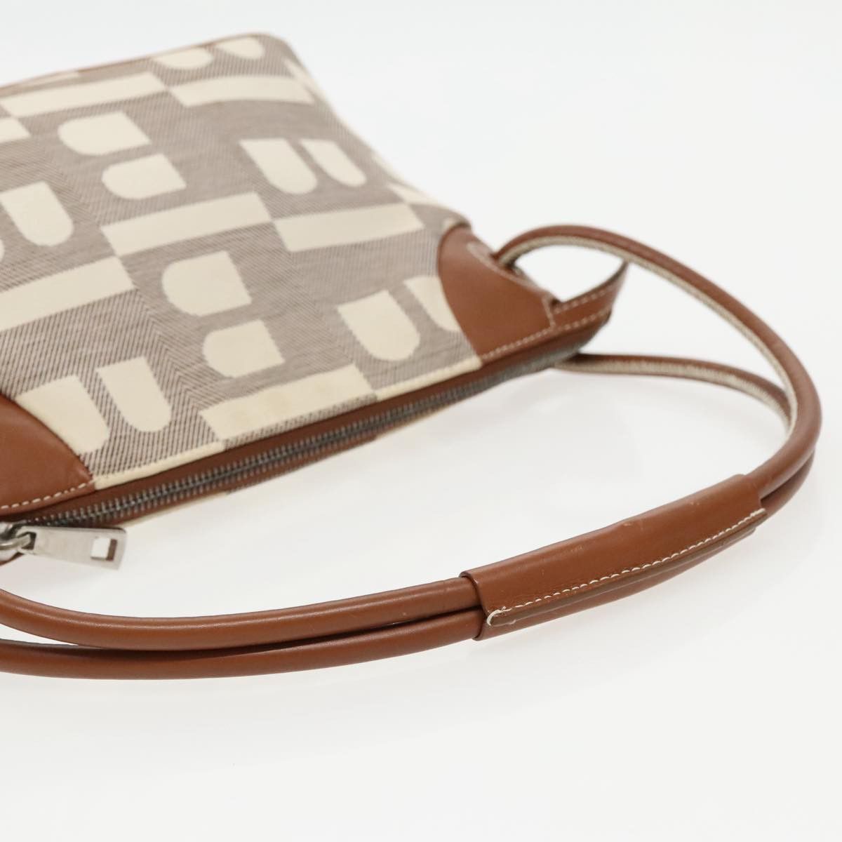 Bally Brown Canvas Shoulder Bag (Pre-Owned) Size ONE SIZE - 5 Thumbnail