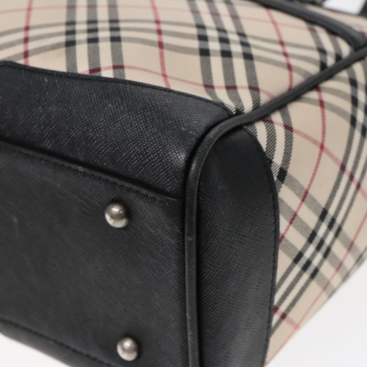 Burberry Nova Check Beige Canvas Handbag (Pre-Owned) Size ONE SIZE - 6 Thumbnail
