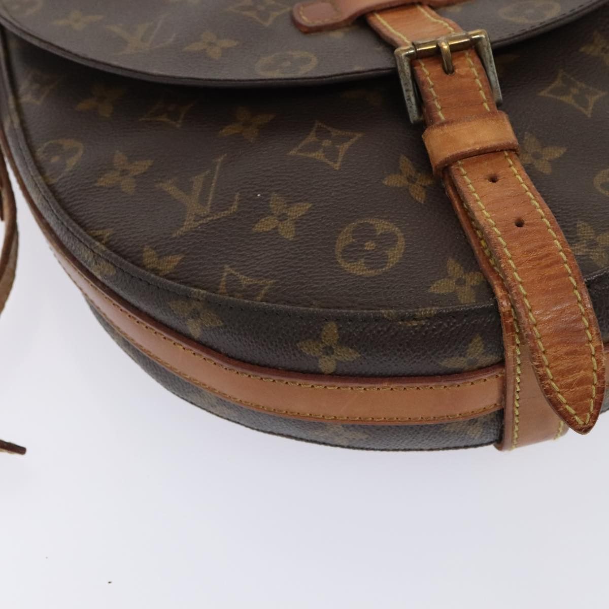 Louis Vuitton Chantilly Brown Canvas Shoulder Bag (Pre-Owned) Size ONE SIZE - 11 Thumbnail