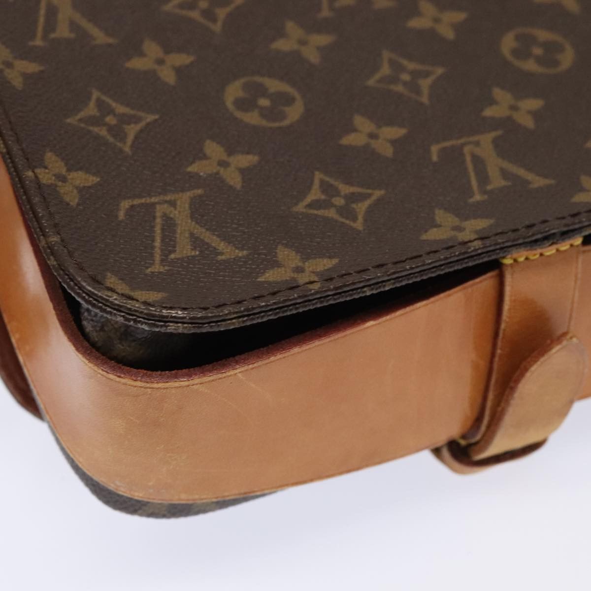 Louis Vuitton Cartouchière Brown Canvas Shoulder Bag (Pre-Owned) Size ONE SIZE - 10 Thumbnail