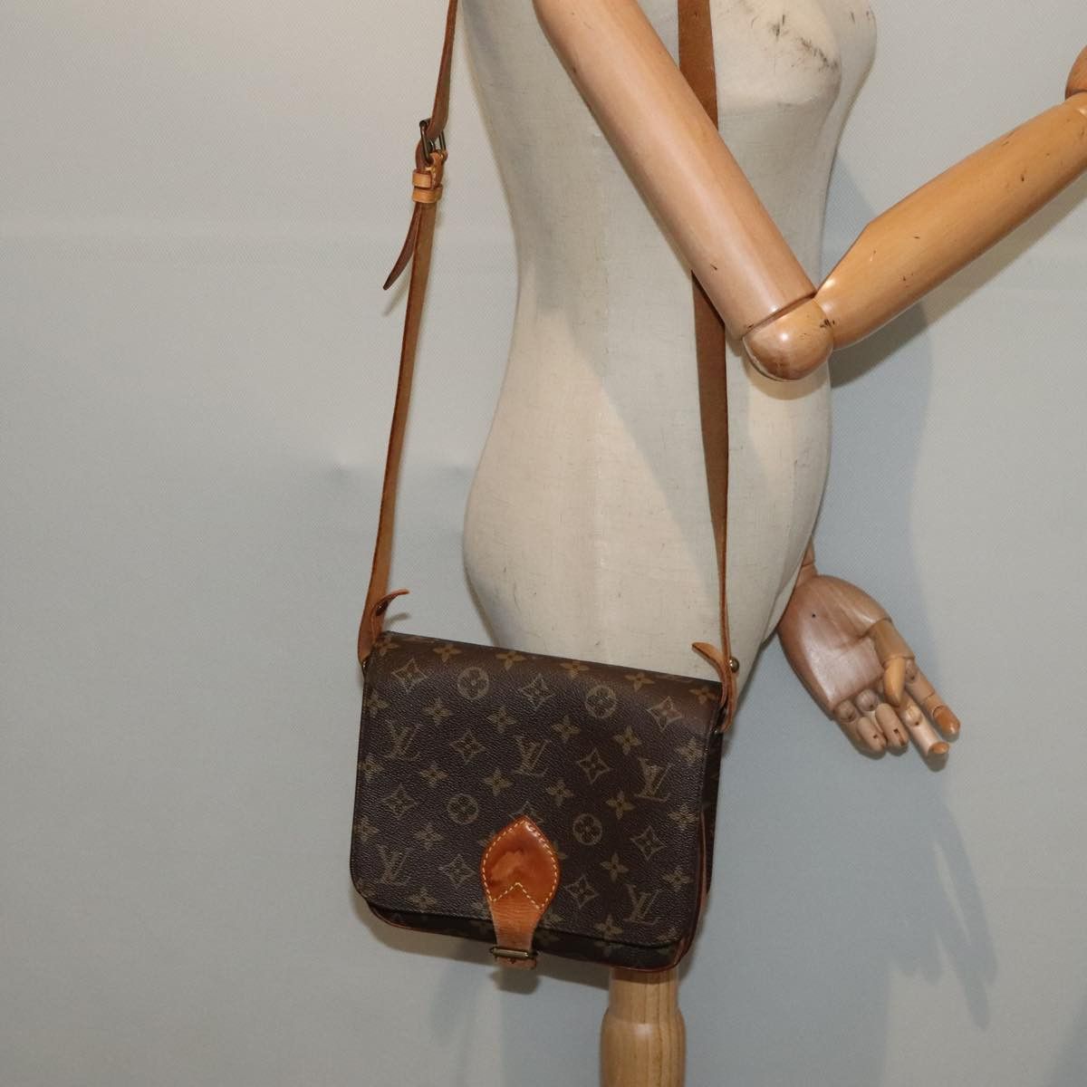 Louis Vuitton Cartouchière Brown Canvas Shoulder Bag (Pre-Owned) Size ONE SIZE - 14 Thumbnail