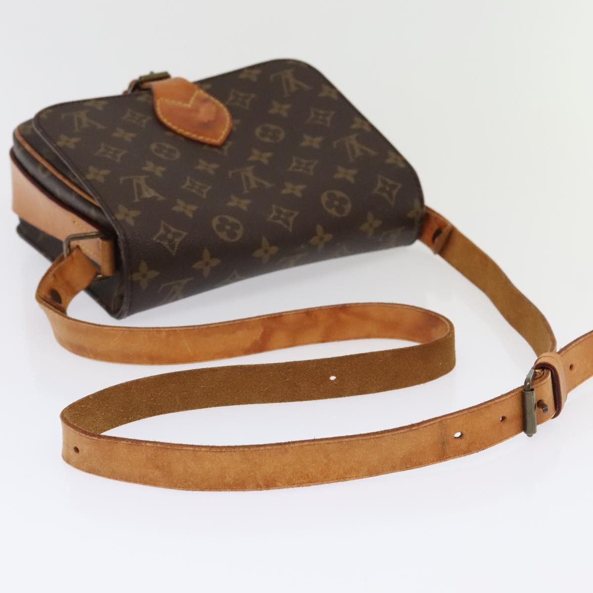 Louis Vuitton Cartouchière Brown Canvas Shoulder Bag (Pre-Owned) Size ONE SIZE - 5 Thumbnail