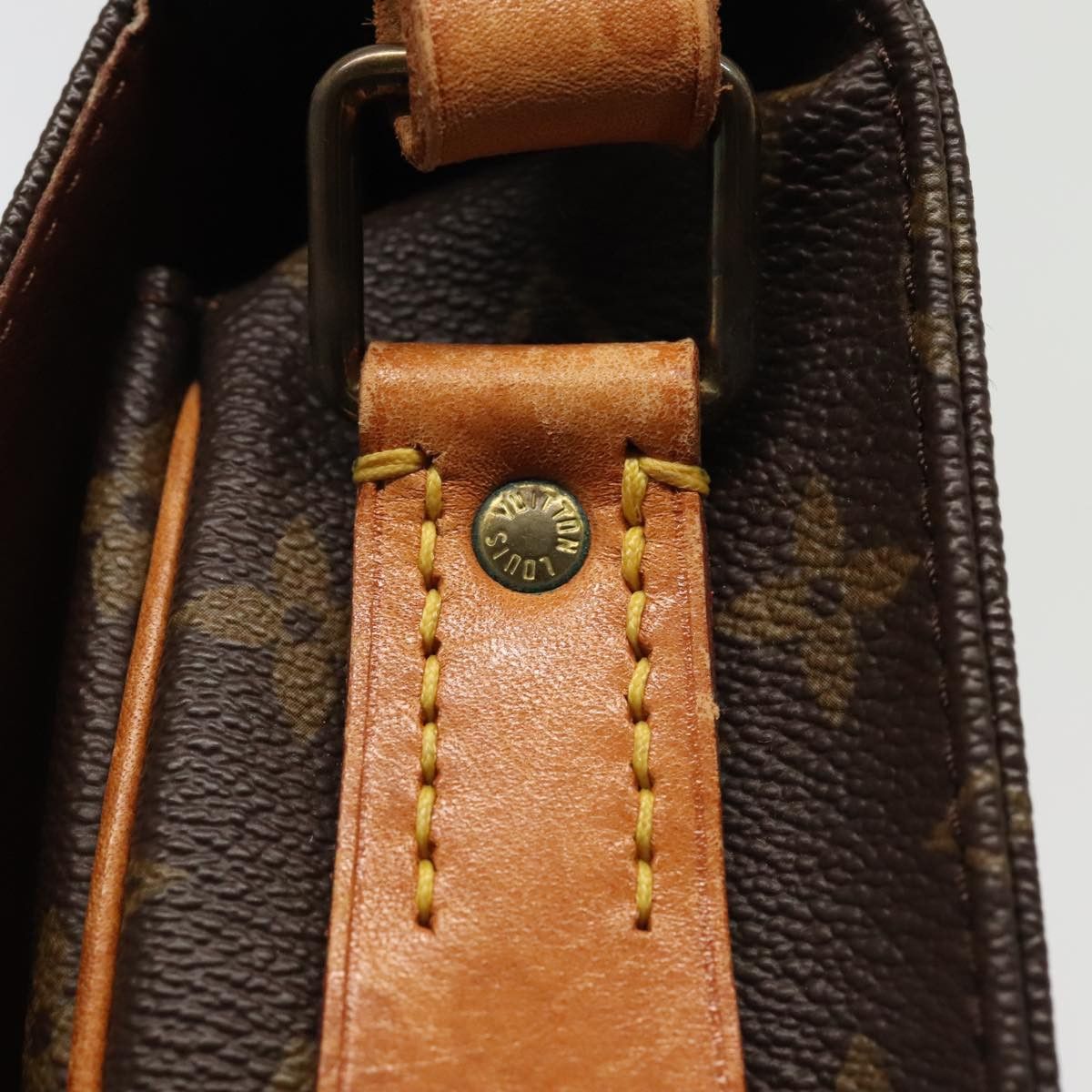 Louis Vuitton Cartouchière Brown Canvas Shoulder Bag (Pre-Owned) Size ONE SIZE - 18 Thumbnail