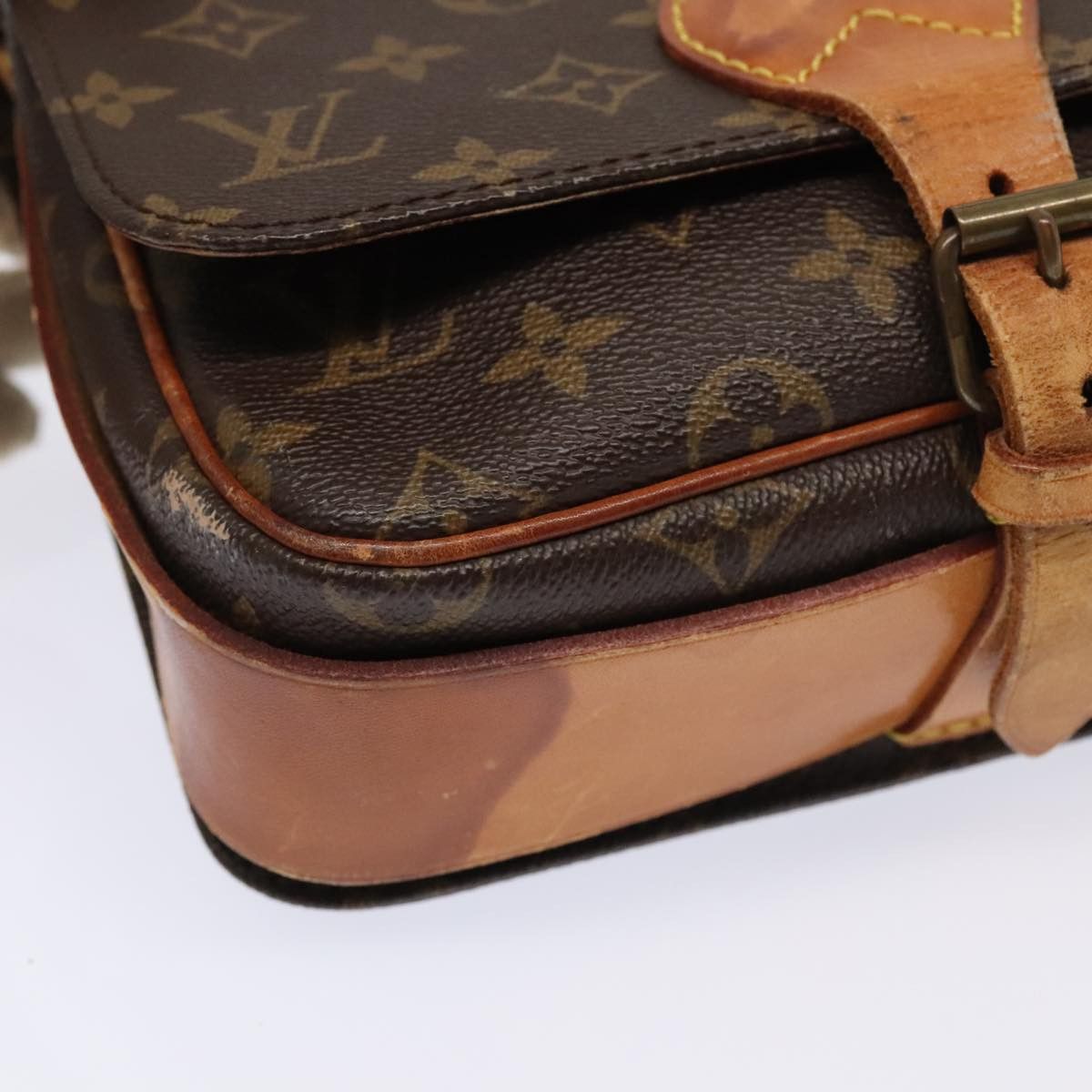 Louis Vuitton Cartouchière Brown Canvas Shoulder Bag (Pre-Owned) Size ONE SIZE - 8 Thumbnail