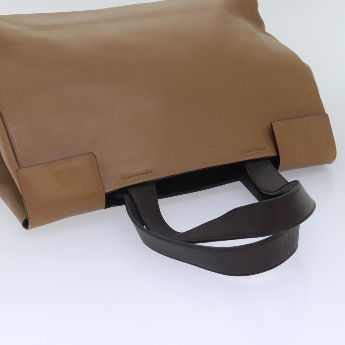 Prada Brown Leather Tote Bag (Pre-Owned) Size ONE SIZE - 17 Thumbnail