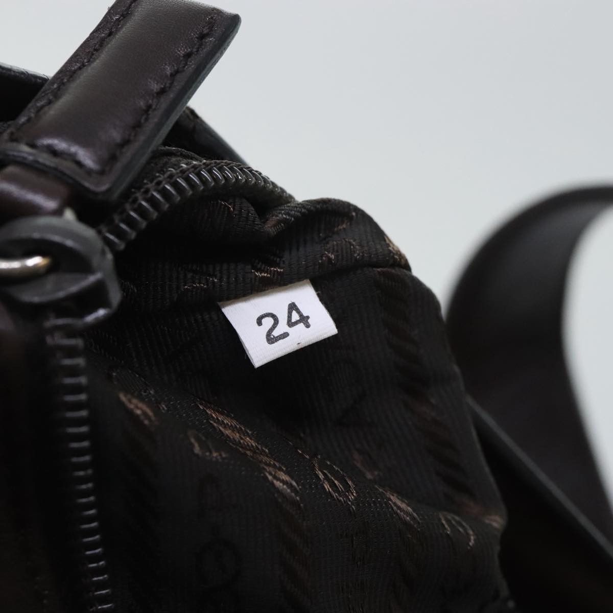 Prada Brown Leather Tote Bag (Pre-Owned) Size ONE SIZE - 13 Thumbnail