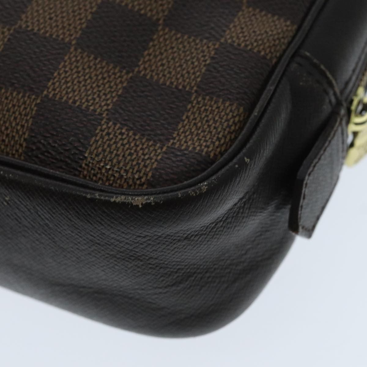 Louis Vuitton Trousse De Toilette 25 Brown Canvas Clutch Bag (Pre-Owned) Size ONE SIZE - 7 Thumbnail